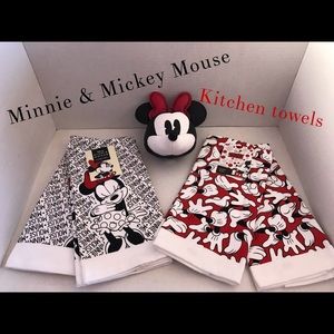 ❤️Disney: Mickey and Minnie Mouse Kitchen Towels